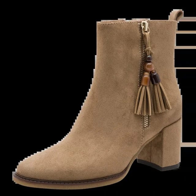 Marco Tozzi Westernstiefelette, beige