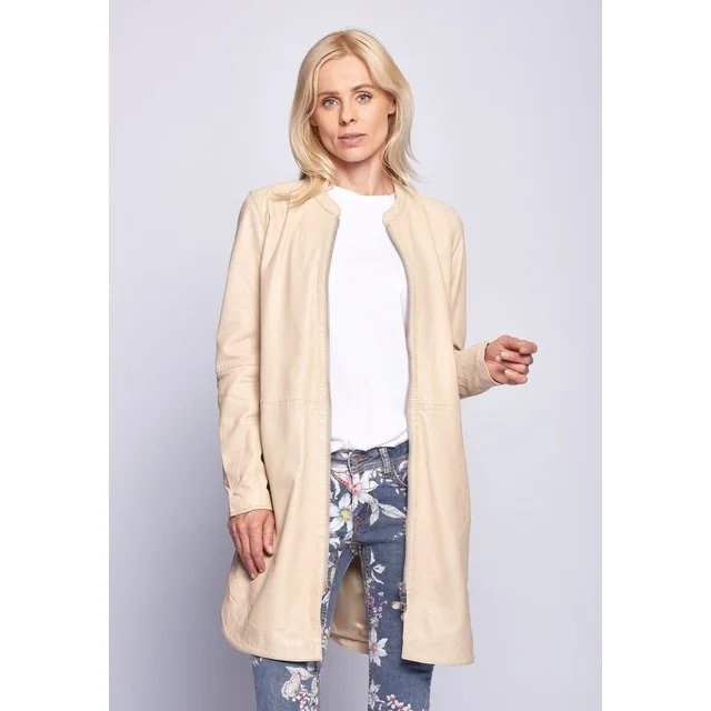Maze Ledermantel, powder
