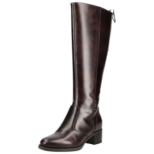 Nero Giardini Lederstiefel, Dunkelbraun