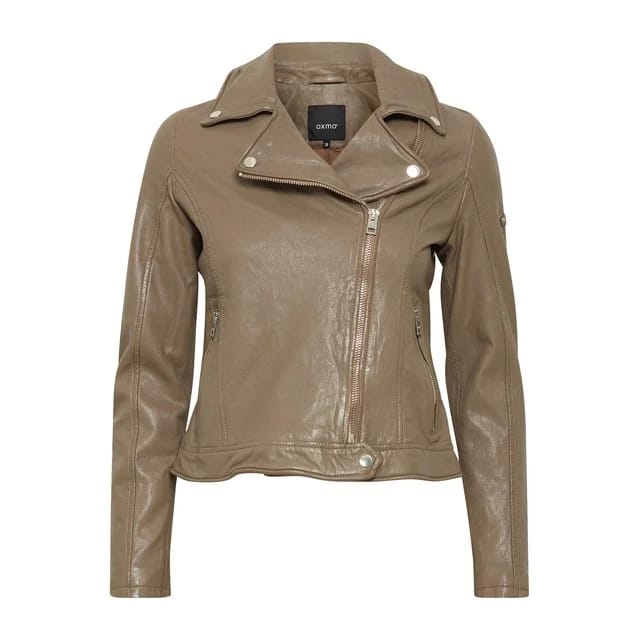 OXMO Lederjacke OXDenio, Fossil