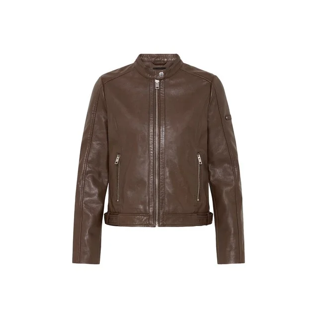 Oxmo Lederjacke OXDenise, Chestnut