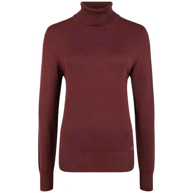 Oxmo Rollkragenpullover, Chocolate Truffle