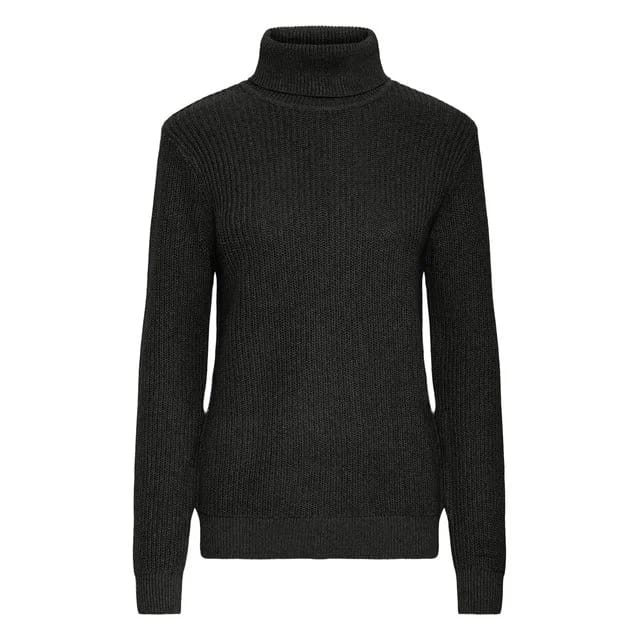 Oxmo Rollkragenpullover Kimse, True Black