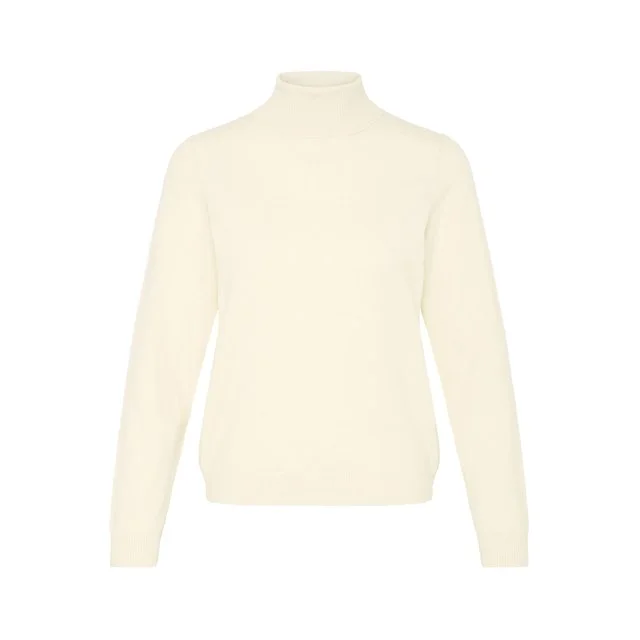 Oxmo Rollkragenpullover, Oatmeal Melange