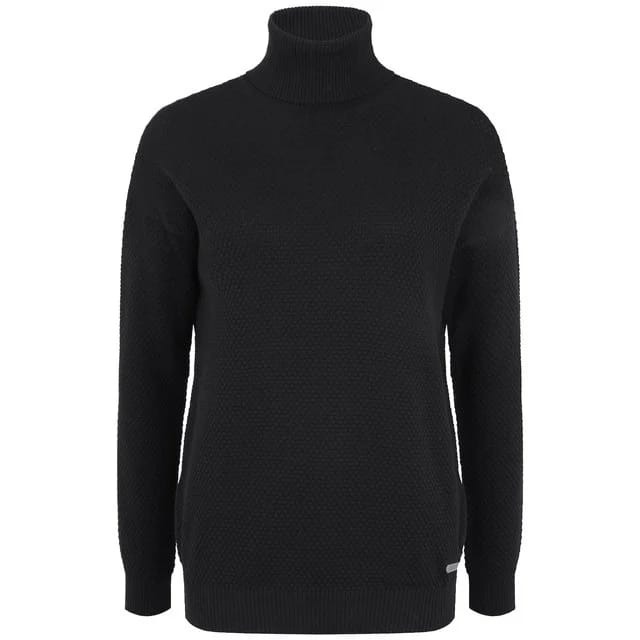 Oxmo Rollkragenpullover OSSina, BLACK