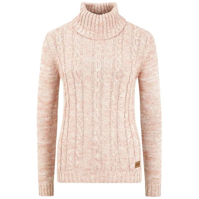 Oxmo Rollkragenpullover, POWDER ROSE