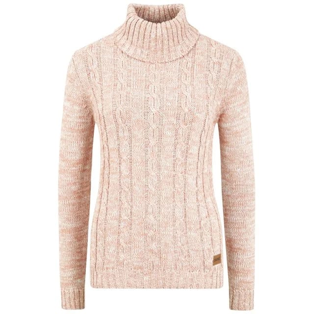 Oxmo Rollkragenpullover, Powder Rose