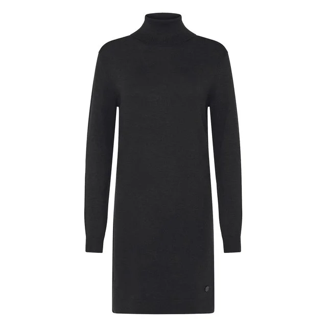 Oxmo Strickkleid Aida, Black