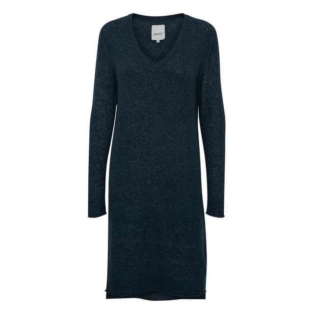Oxmo Strickkleid, Total Eclipse Melange