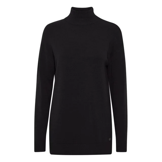 Oxmo Strickpullover, Black
