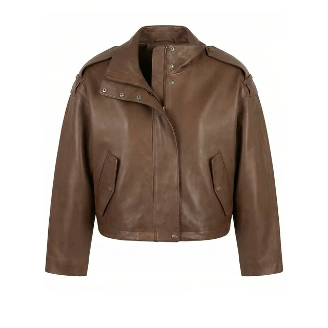 Ricano Lederjacke Debora, Braun