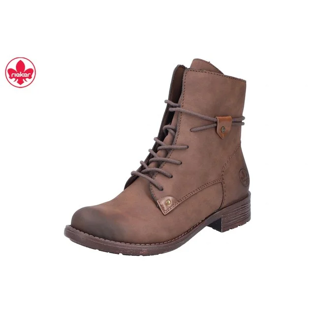 Rieker Schnürstiefelette, braun