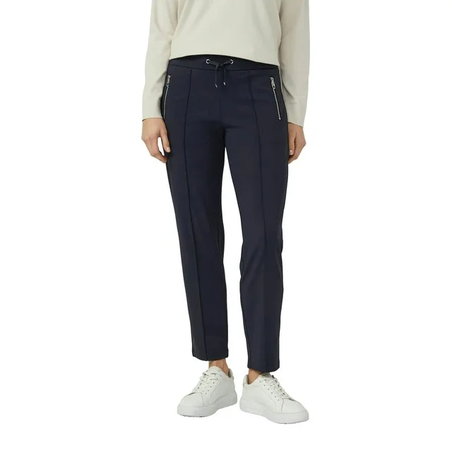 s.Oliver Black Label Stoffhose, NAVY