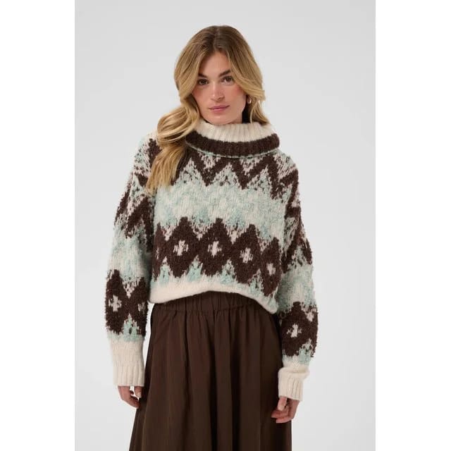Saint Tropez Rollkragenpullover, Ice