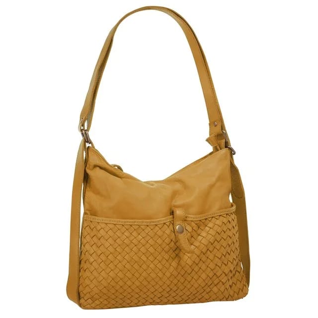 Samantha Look Ledershopper, gelb