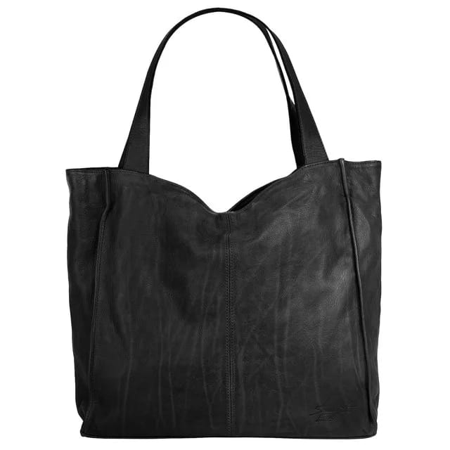 Samantha Look Ledershopper, schwarz
