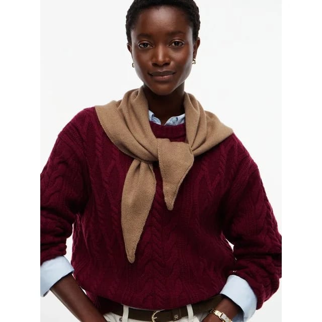 Tommy Hilfiger Dreiecksschal, Tundra Moss