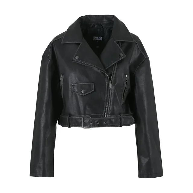 Urban Classics Kunstlederjacke, black