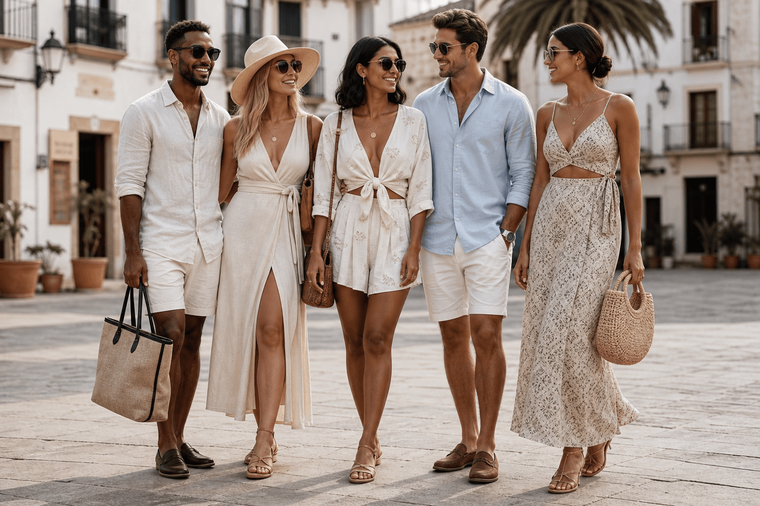 25 inspirierende Ideen für Sommer Urlaub Outfits – von luftigen Kleidern bis lässigen Accessoires